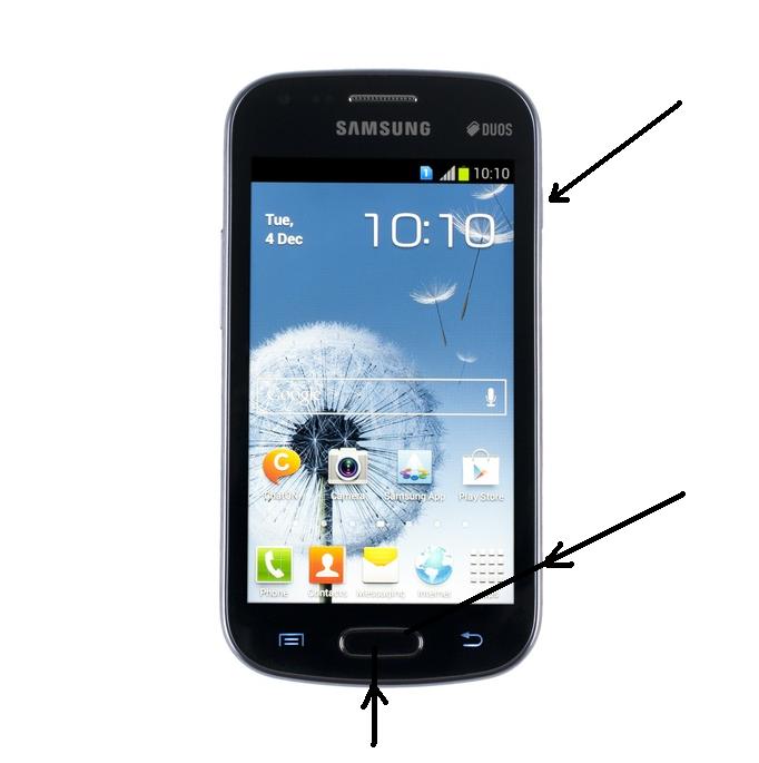 Samsung Galaxy GT-S7562 - не работает обе кнопки продавлены . Как ремонтировать