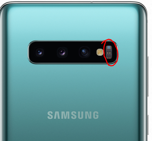 Датчик на крышке телефона samsung galaxy