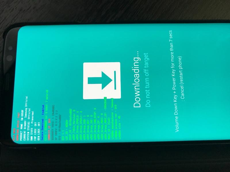 Прошивка TWRP на Samsung s8