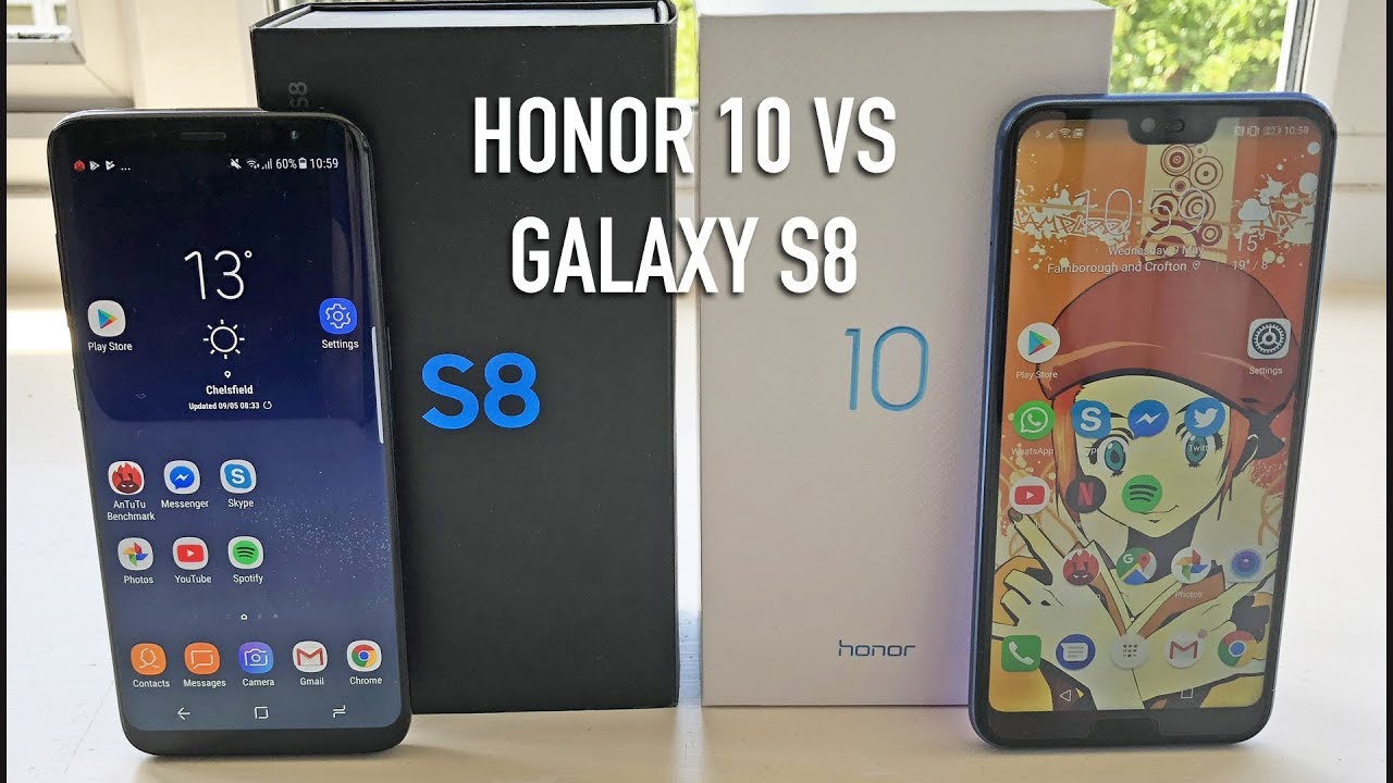 Что выбрать: Samsung Galaxy S8 Plus или Honor 10